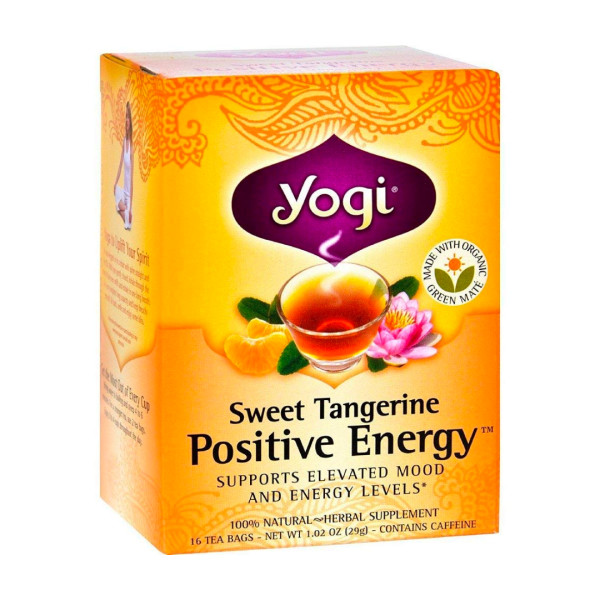 Sweet tangerine positive energy tea  pack of 2  