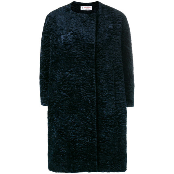 Alberto biani faux fur coat 