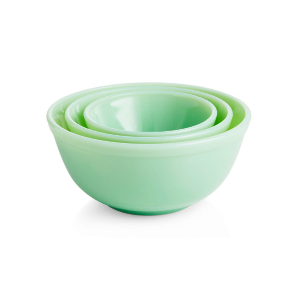 Jade mixing bowls