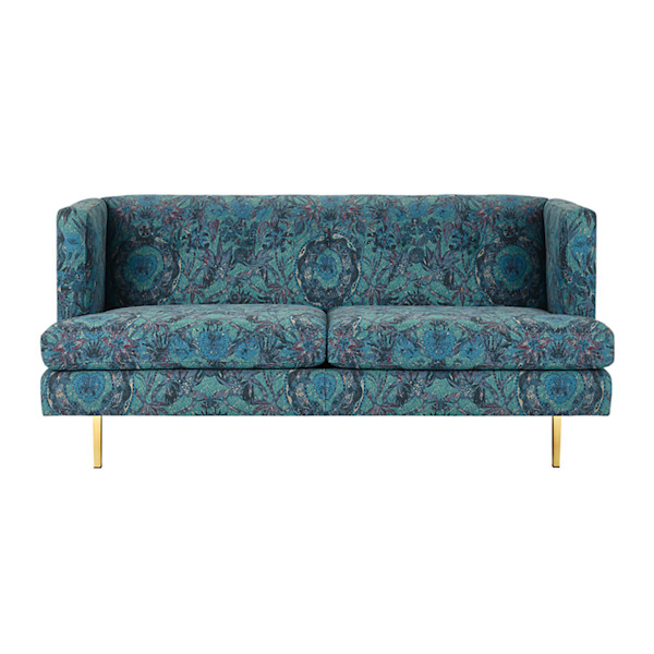 Cb2 Avec Apartment Sofa With Brass Legs Story Rain Cb2 Avec Apartment Sofa With Brass Legs