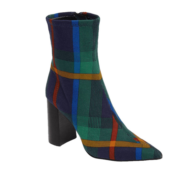 Jeffrey campbell 2025 siren bootie plaid