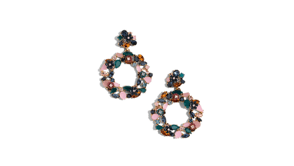 J crew flower earrings discount
