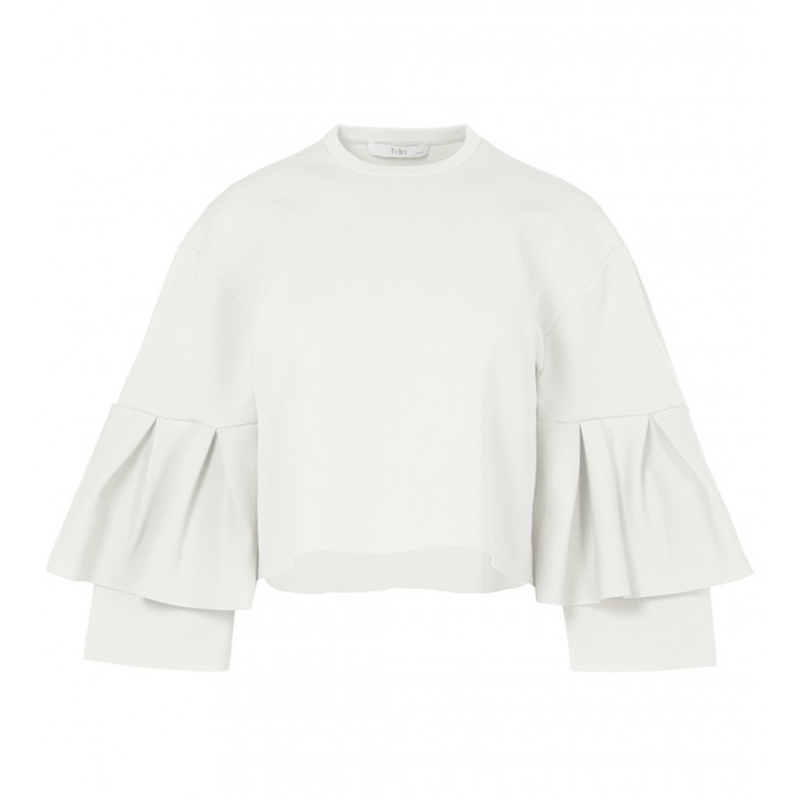 tibi bell sleeve top