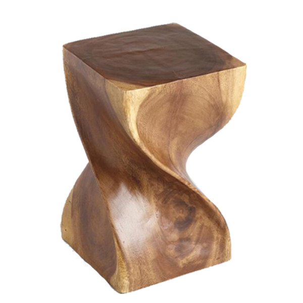World market thai twisted acacia wood stool