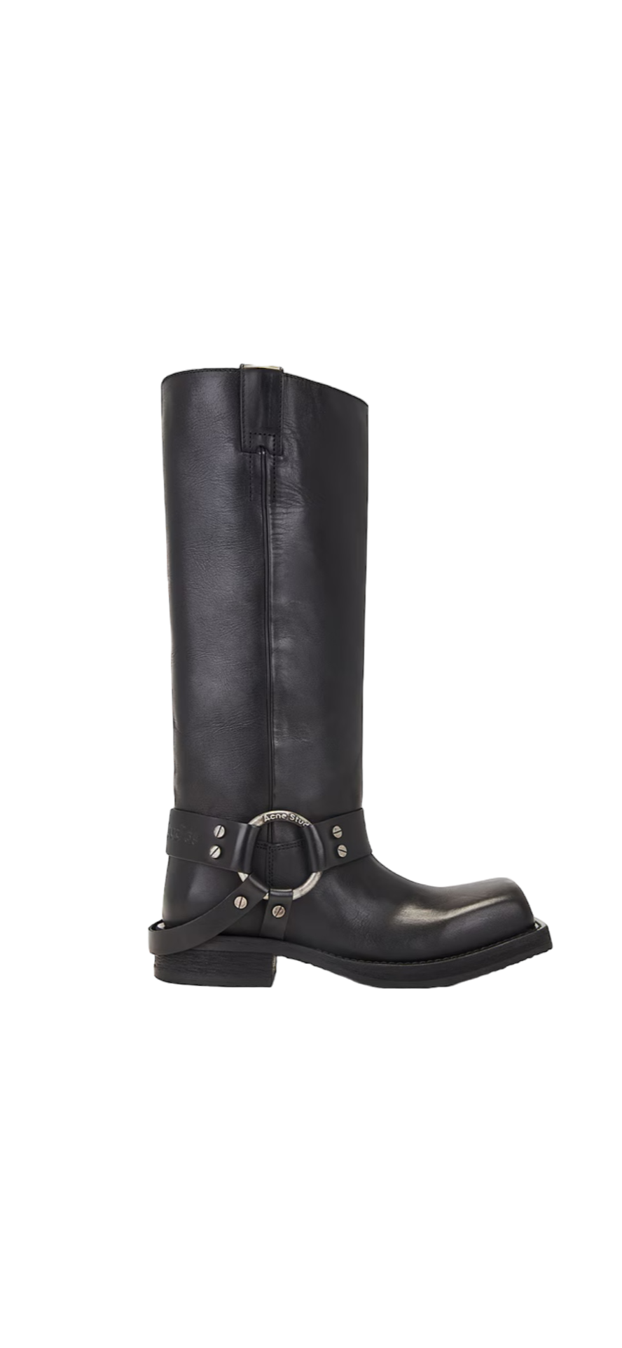acne square toe boots