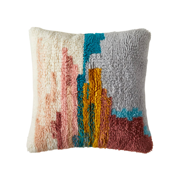 West Elm Fieldscape Pillow Cover Story Rain
