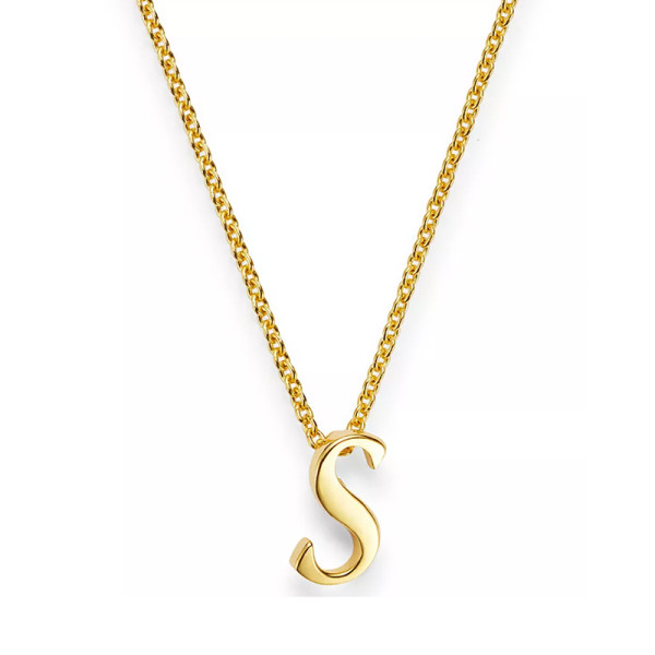 S necklace