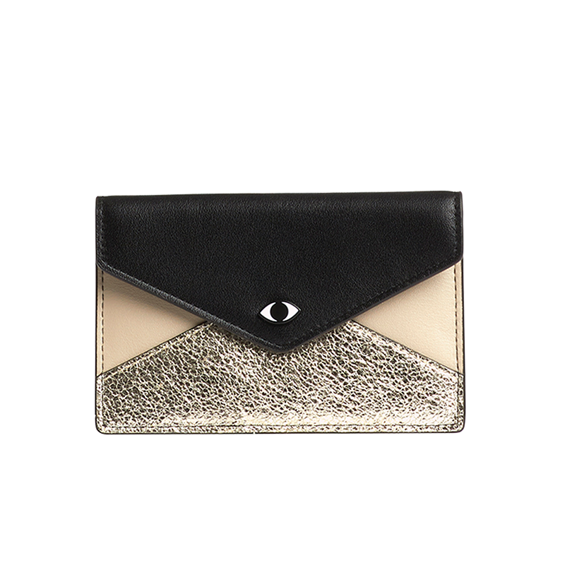 Rebecca Minkoff Womens Leo Zip Card Case