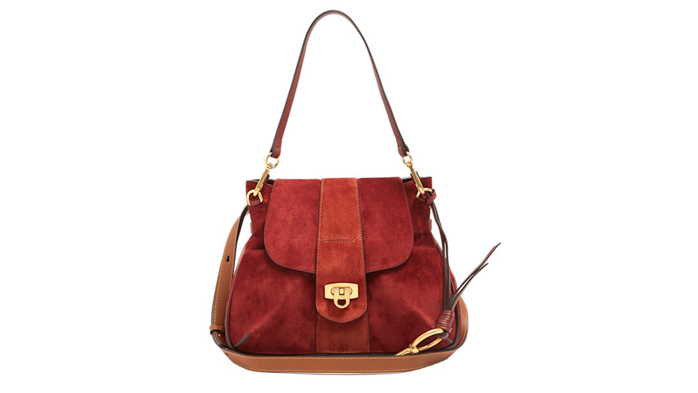 Chlo Lexa Small Shoulder Bag Story Rain