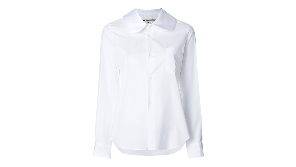 Comme des Garçons - Peter Pan Collar Shirt | Story + Rain Comme des Garçons - Peter Pan Collar Shirt | Story + Rain