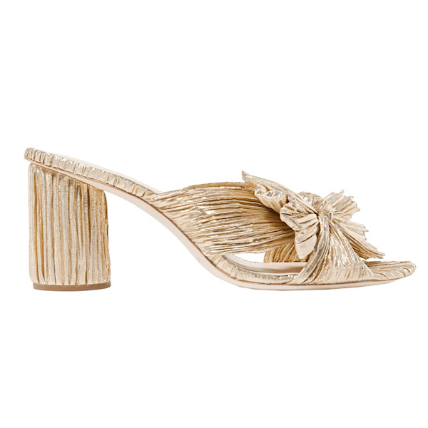 Loeffler Randall Penny Pleated Knot Mule Story Rain