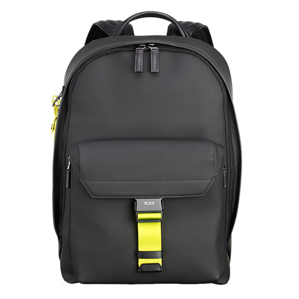 Tumi Ashton Morrison Leather Backpack Story Rain