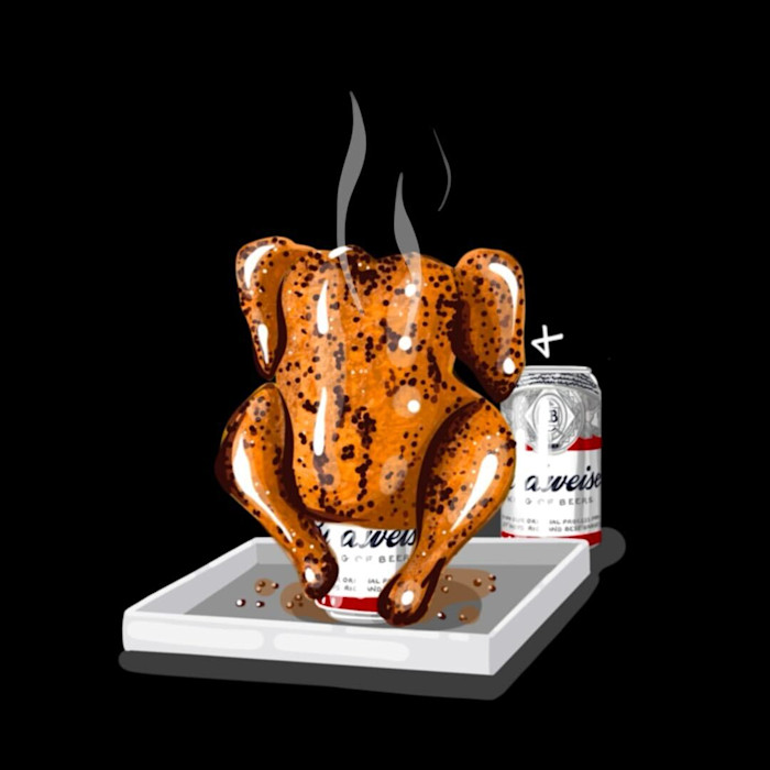 Beer-Can Chicken 