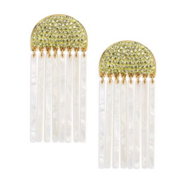 Lele sadoughi confetti crystal comb earrings