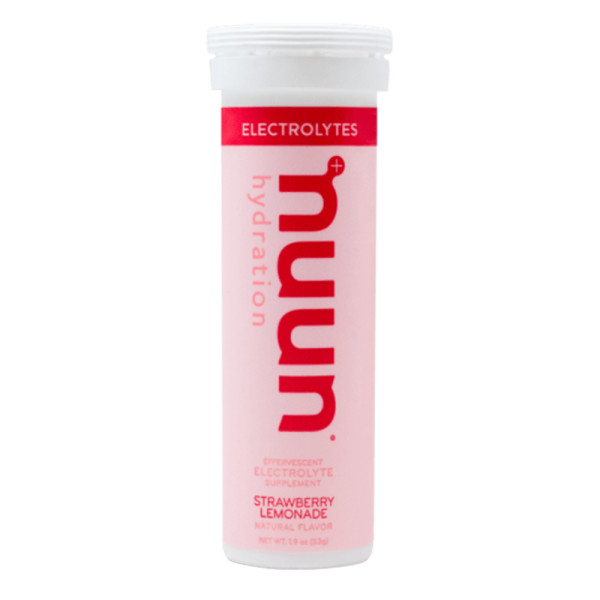 Nuun active strawberry lemonade electrolyte drink tablets