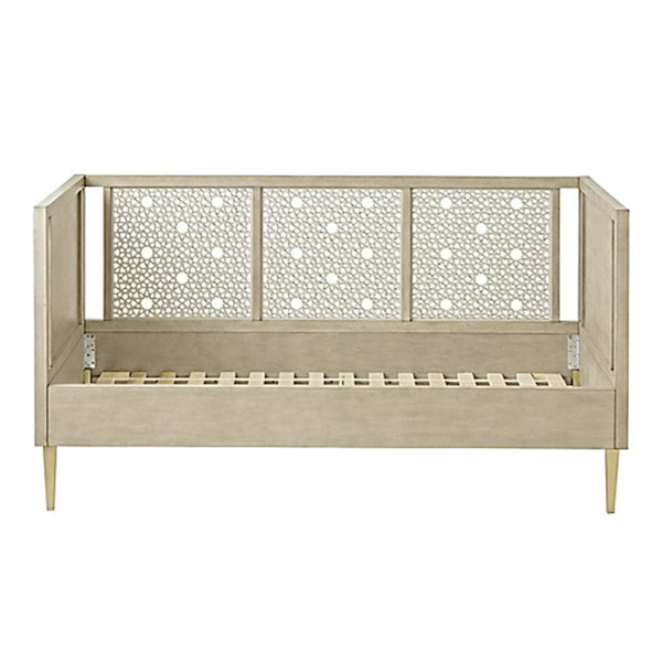 Crate & Barrel - Genevieve Gorder Latticework Grey Daybed | Story