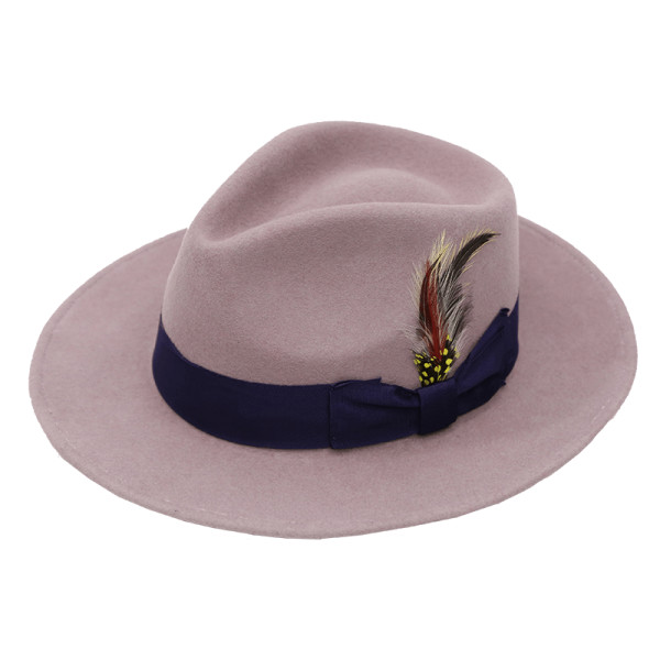 Ferrecci  lavender fedora hat