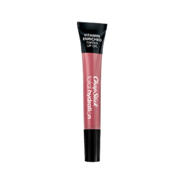 Chapstick total hydration vitamin enriched tinted lip oil in subtle pink