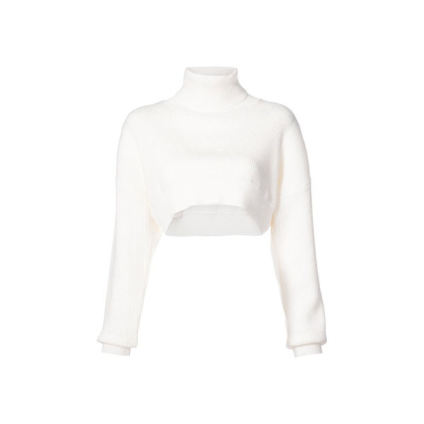 Alexandre vauthier   cropped knitted sweater