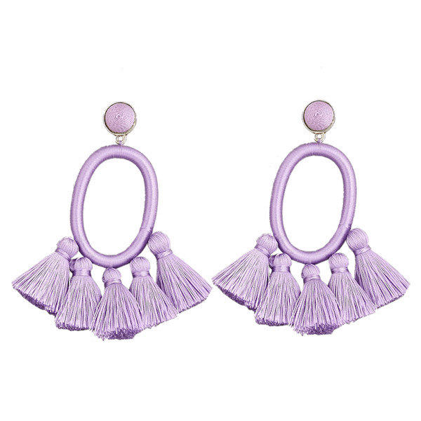 Bauble Bar Corsica Tassel Earrings Story Rain