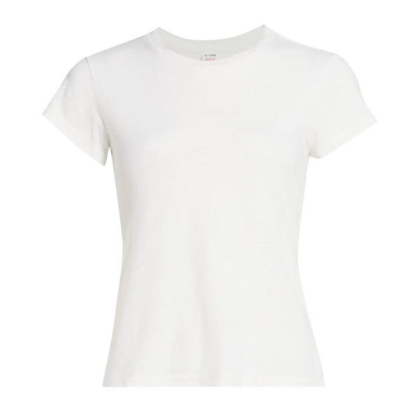 RE/DONE - White Hanes 1960s Cotton-Jersey T-Shirt | Story + Rain