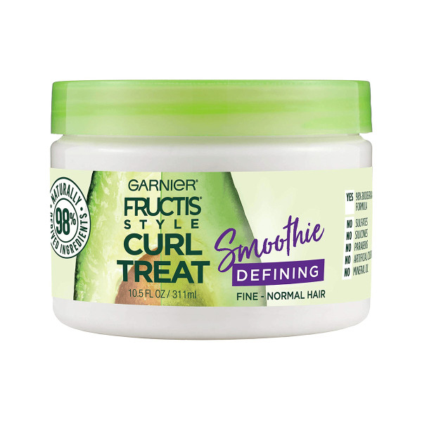 Garnier fructis curl treat smoothie defining leave in styler for soft curls