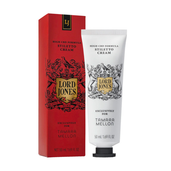 Lord Jones x Tamara Mellon - High CBD Formula stiletto cream Lord Jones x Tamara Mellon - High CBD Formula stiletto cream