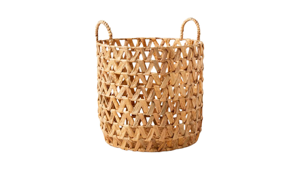 West Elm - Open Weave Zigzag Seagrass Baskets | Story + Rain West Elm - Open Weave Zigzag Seagrass Baskets | Story + Rain