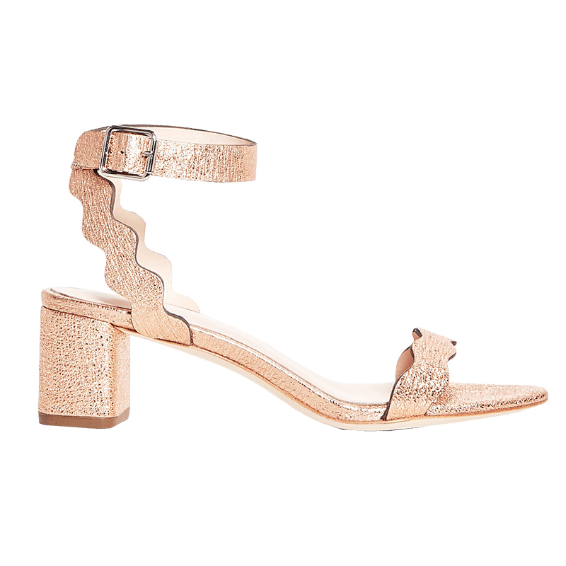 loeffler randall metallic sandals