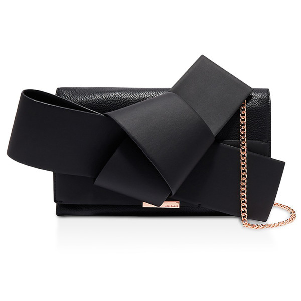 Ted baker giant knot clutch 