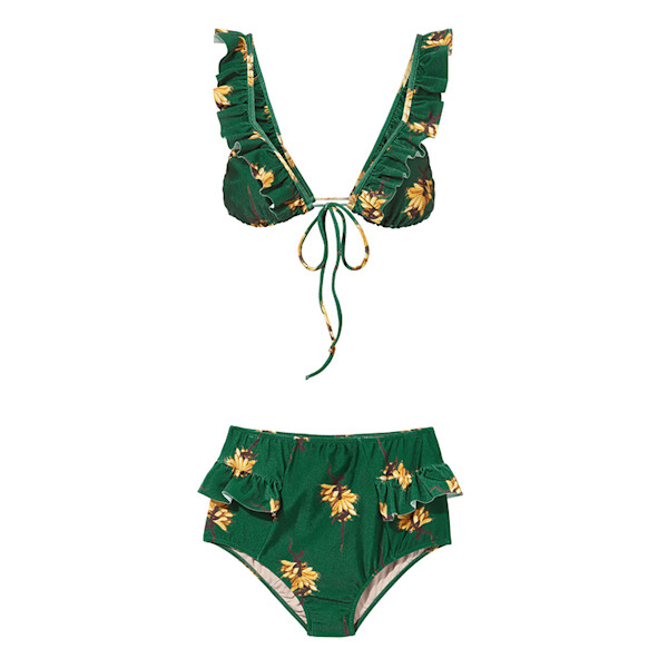 Adriana Degreas - Josephine Baker Ruffle Bikini | Story + Rain