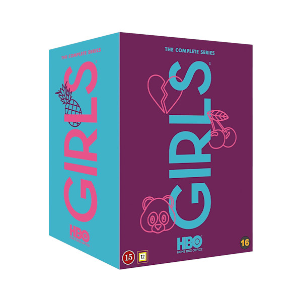 Girls  hbo 2012 17  complete series seasons 1 6 blu ray box set new free ship 