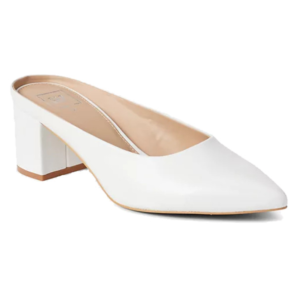 Gap Block Heel Mules Story Rain