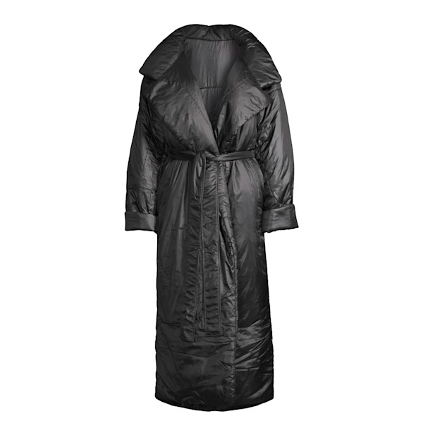 Long sleeping bag coat