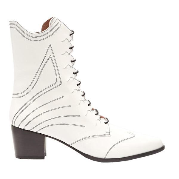 Tabitha simmons 2025 white boots