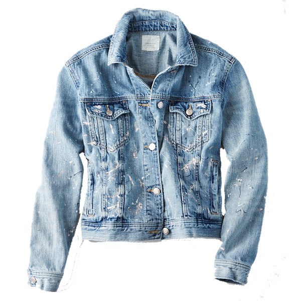 American eagle outfitters jean jacket discount
