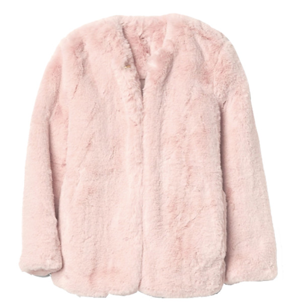 Gap oversize faux fur jacket