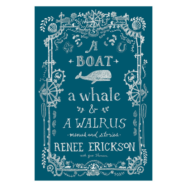 A boat  a whale    a walrus