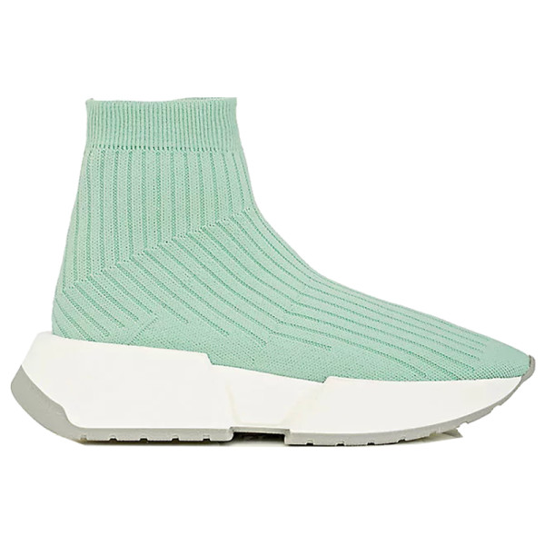 MM6 Maison Margiela Thick Sole Rib Knit Sneakers Story Rain