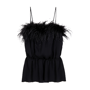 prada feather top