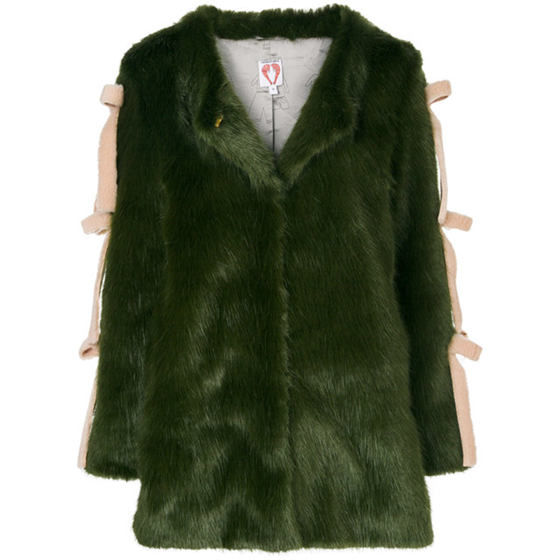 新品未使用タグ付】eneu back gather fake fur coat | www.ibnuumar.sch.id