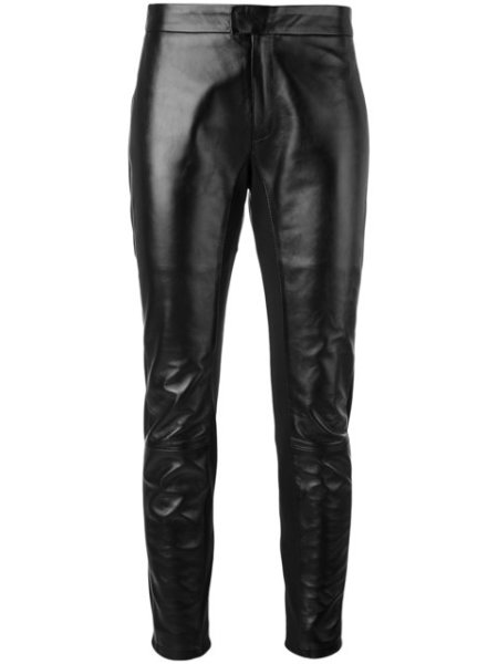 Valentino leather trousers