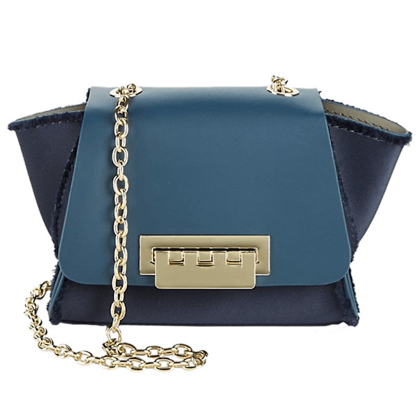 Zac zac posen eartha iconic mini chain crossbody gingham hotsell