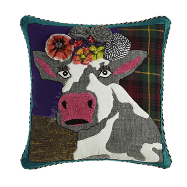 Mackenzie childs frida cowlo pillow