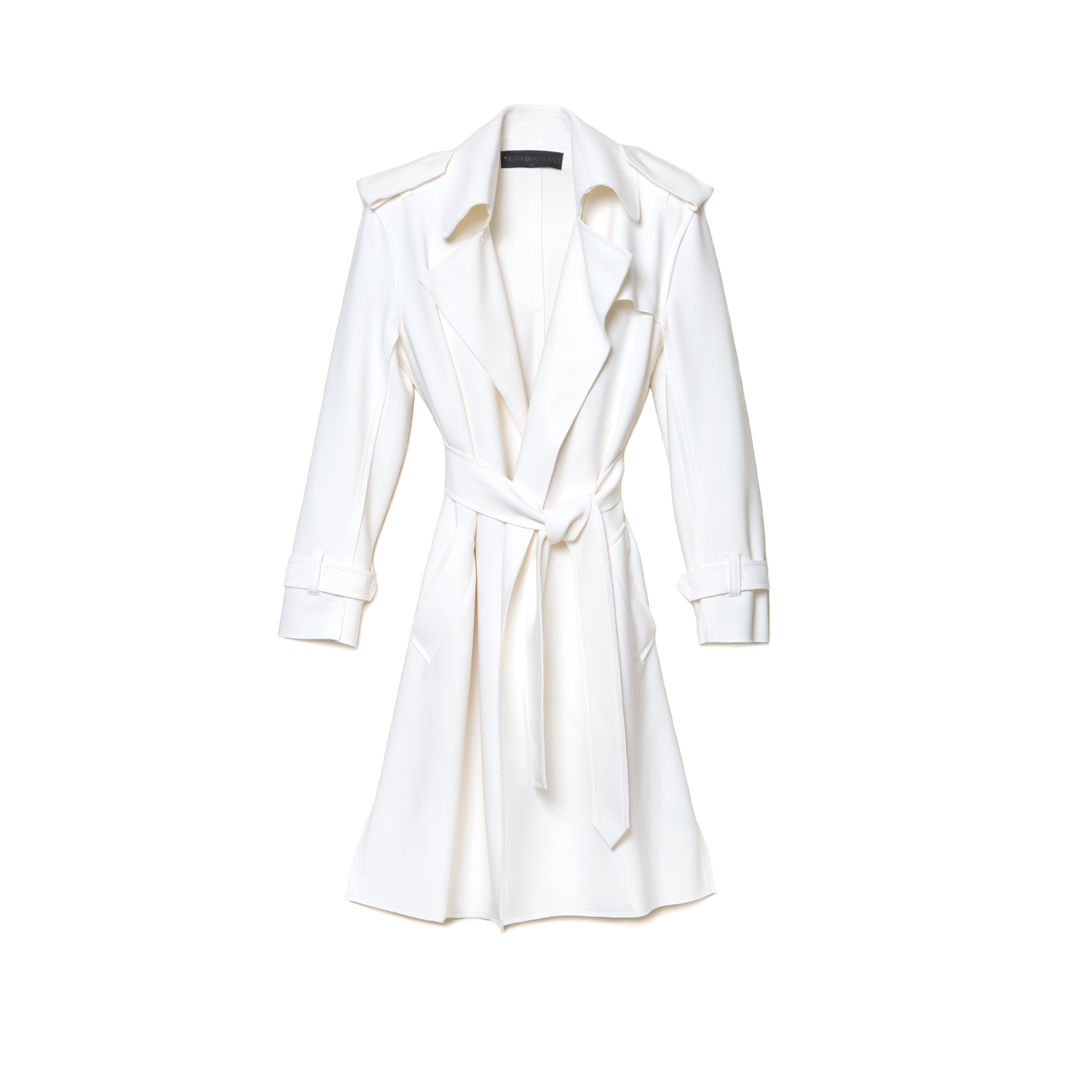 Norma kamali trench best sale