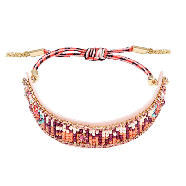 Rebecca minkoff   hey mama  seed bead friendship bracelet