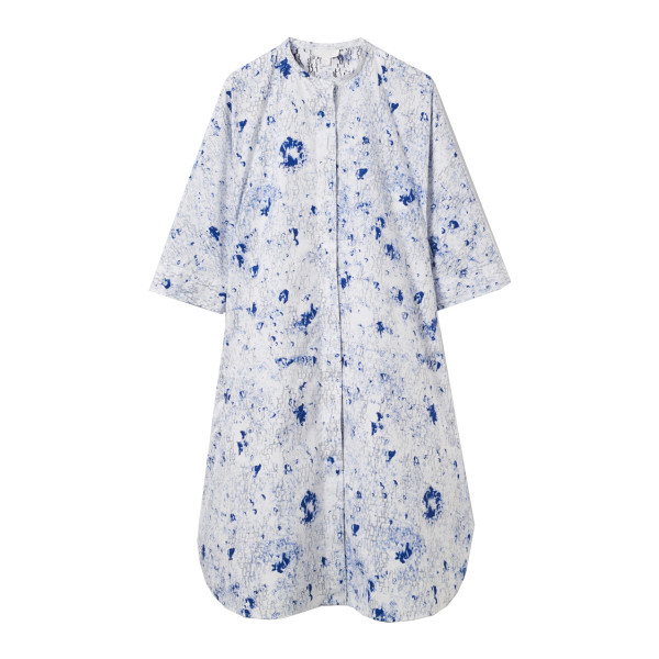 COS - Printed Organic Cotton Shirt Dress | Story + Rain COS - Printed Organic Cotton Shirt Dress | Story + Rain