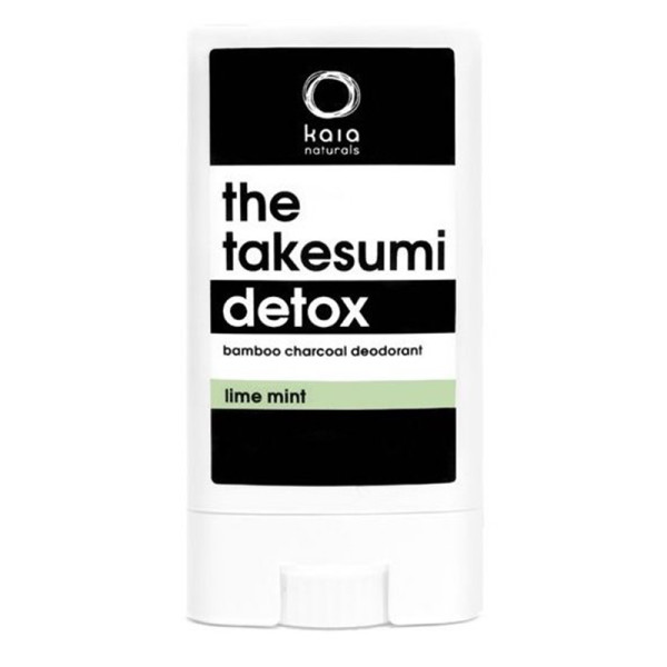 Kaia naturals  the takesumi detox charcoal deodorant lime mint