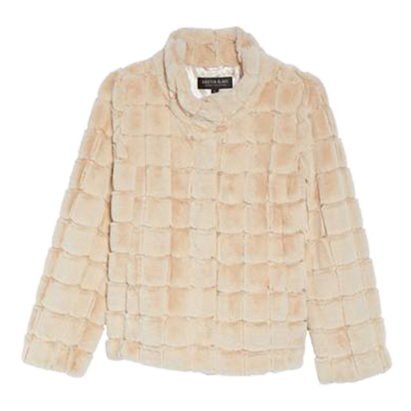 Kristen blake faux fur 2025 coat costco