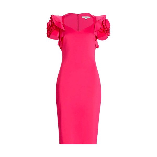 donna ricco red dress Donna Ricco New York Red Dress - Petite